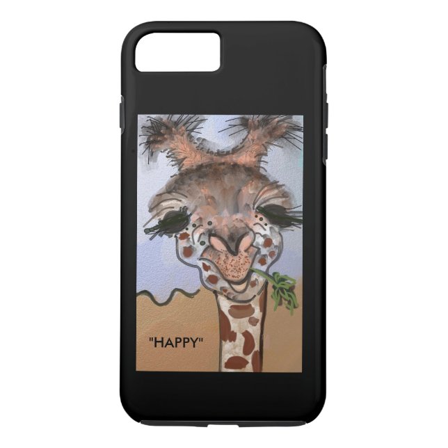 "HAPPY" the Giraffe" Case-Mate iPhone Case (Back)