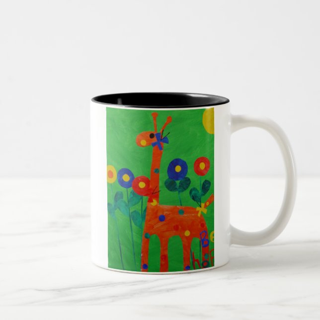 Happy the Giraffe Coffee Cup (Right)