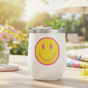 Happy Thermal Wine Tumbler