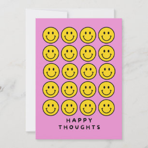 HAPPY THOUGHTS  HOLIDAY CARD