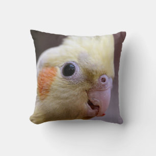Happy tiel throw pillow