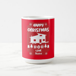 Happy Tiny House Christmas  Magic Mug