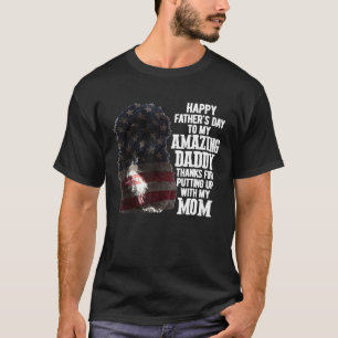 Happy To My Amazing Daddy Shih Tzudog T-Shirt