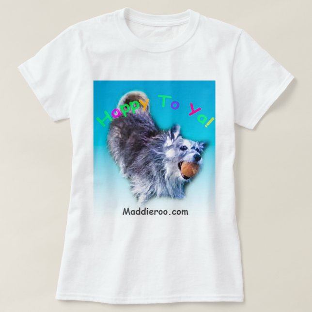 Happy to Ya! T-shirt (Design Front)