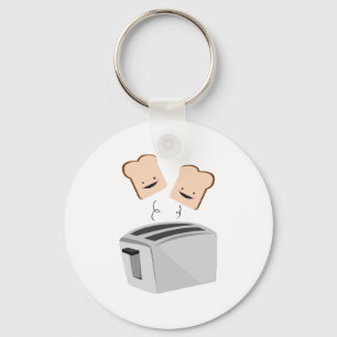 Happy Toaster Keychain