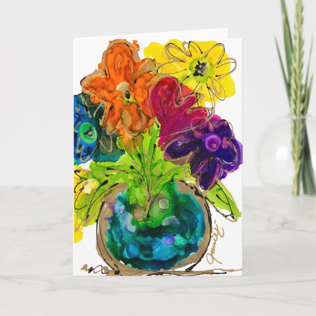 Happy Together Lovitude Blank Card (Front)
