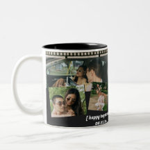 Happy Together – Personalized Photo Mug with 3 Pic