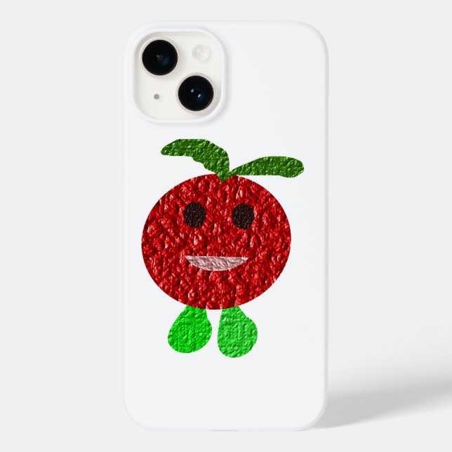 Happy Tomato Case-Mate iPhone Case (Back)