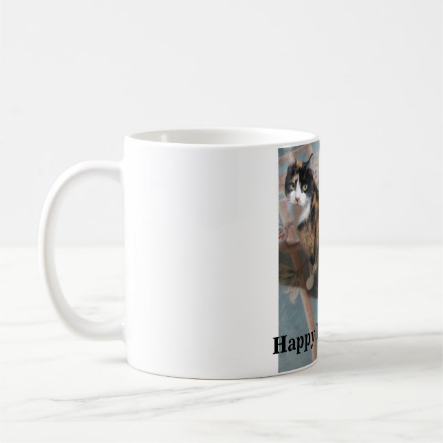 Happy Tortie Tuesday Mug (Left)