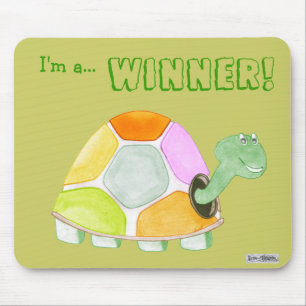 Happy Tortoise Mousemat Mouse Pad