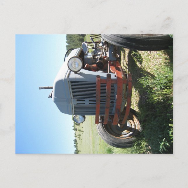 Happy Tractor! Postcard (Front)