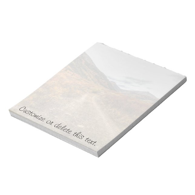 Happy Trail; Customizable Notepad (Rotated)