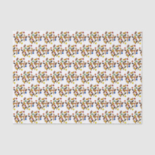 Happy Trails Camping Hiking Outdoors Trail Mix  Tissue Paper