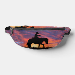 HAPPY TRAILS COWBOY FANNY PACK