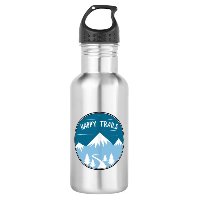Happy Trails Hiking 532 Ml Water Bottle (Front)