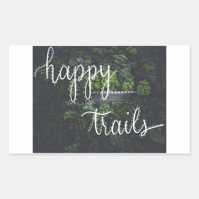 Happy Trails Stickers (Front)