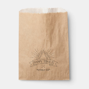 Happy Trails Wedding Favour Bags