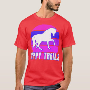 HAPPY TRAILS WHITE HORSE T-Shirt