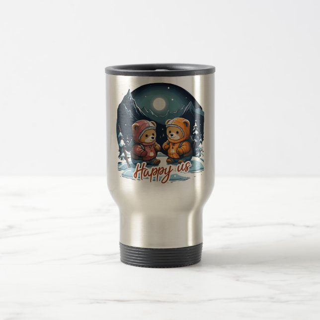 Happy Travel Mug (Center)