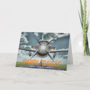 Happy Travels Greeting Card