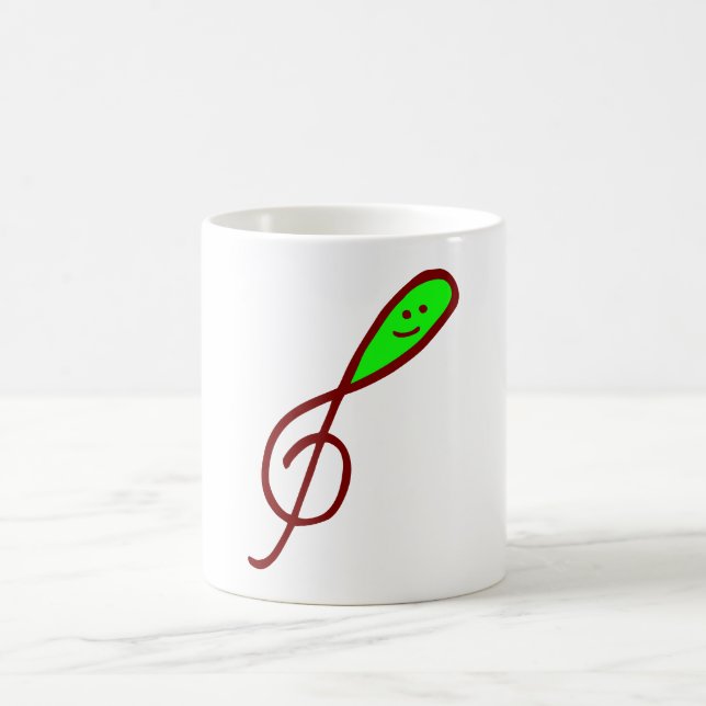 Happy Treble Clef Mug (Centre)