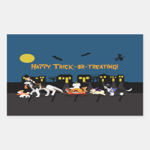 Happy Trick or Treating! Sticker