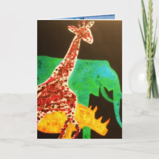 Happy Trio Card