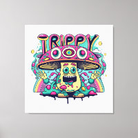 Happy Trippy Mushroom