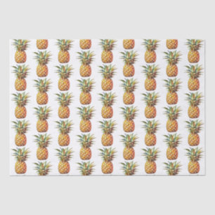 Happy Tropical Pineapples Tissue Paper