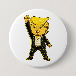 Happy Trump Pin Meme Fight Fight Angry Trump Pop