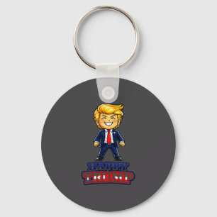 Happy Trump Trump Quote Trump Keychain