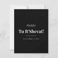 Happy Tu B'Shevat Let's Plant A Tree