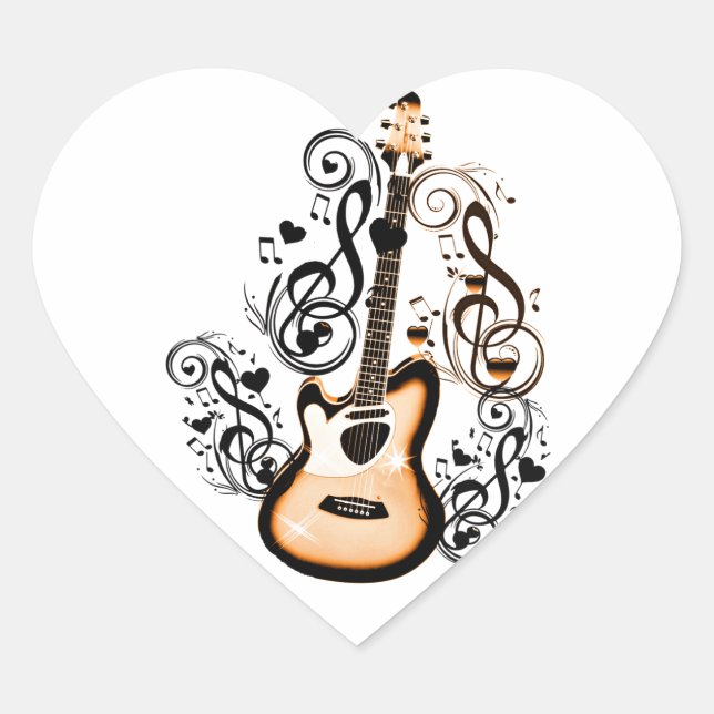 Happy Tunes_ Heart Sticker (Front)