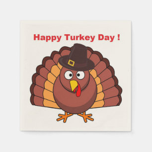 HAPPY TURKEY DAY NAPKIN