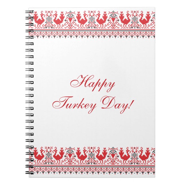 Happy Turkey Day! Notebook (Front)