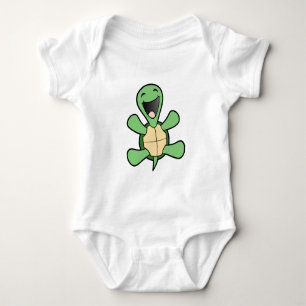Happy Turtle Baby Bodysuit
