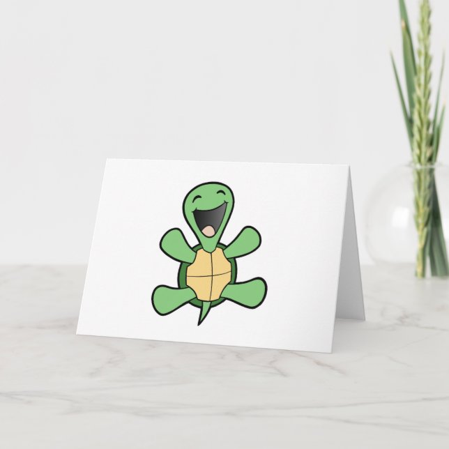 Happy Turtle Card (Front)