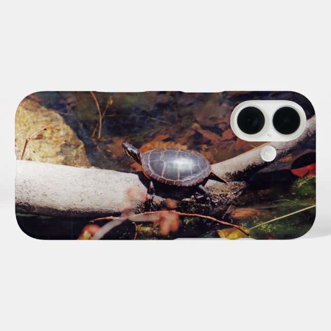 Happy Turtle Case-Mate iPhone Case (Back (Horizontal))