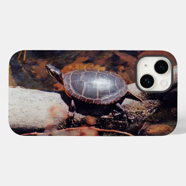 Happy Turtle Case-Mate iPhone Case (Back (Horizontal))
