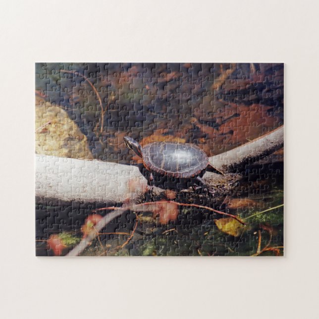 Happy Turtle Jigsaw Puzzle (Horizontal)