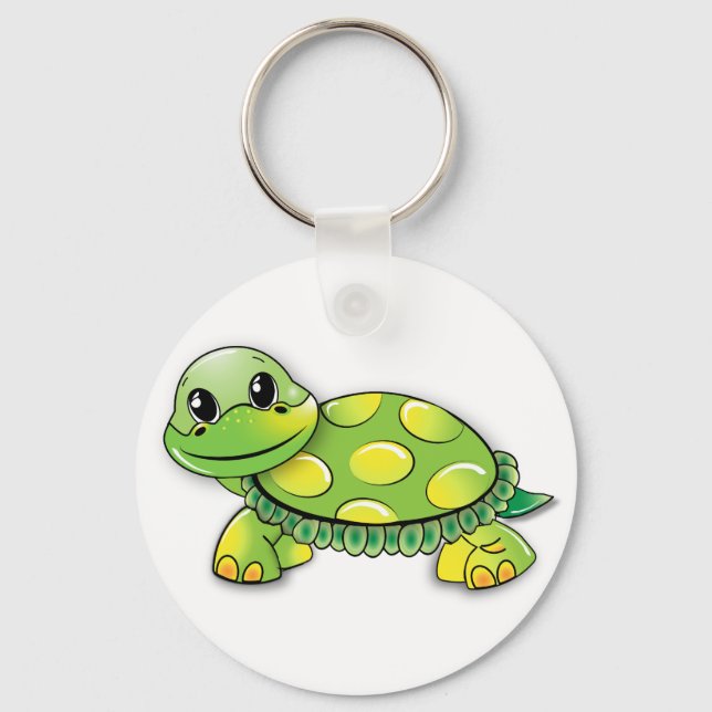 Happy turtle keychain (Front)