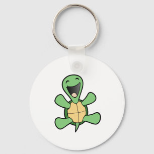 Happy Turtle Keychain
