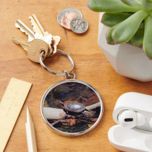 Happy Turtle Keychain
