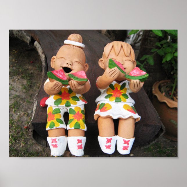 Happy Twins  ハッピー かわいい Poster (Front)