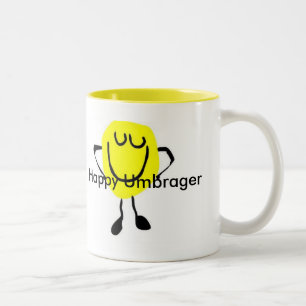 Happy Umbrager Two-Tone Coffee Mug
