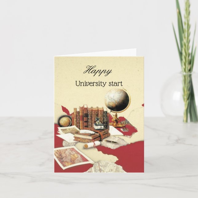 Happy University start Card (Front)