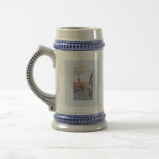 HAPPY VACATION BEER STEIN