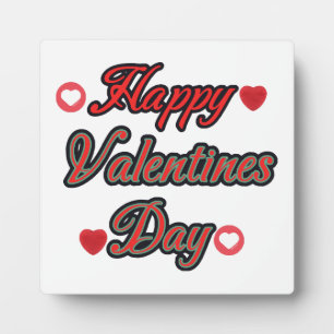 Happy Valenties Day for gift Plaque