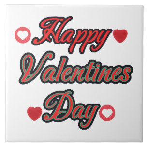 Happy Valenties Day for gift Tile