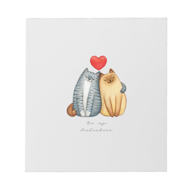 Happy Valentine Day 2023 st valentine 14 February  Notepad (Front)